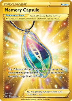 Carte Pokémon: Memory Capsule