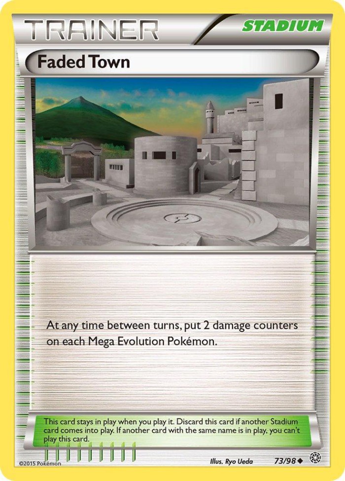 Carte Pokémon: Faded Town [Ville Abandonnée]