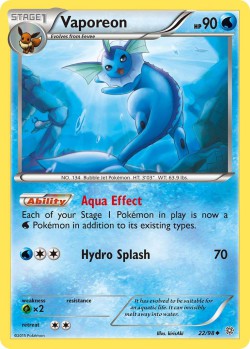 Carte Pokémon: Vaporeon
