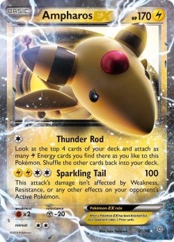 Carte Pokémon: Ampharos EX