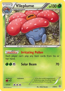 Carte Pokémon: Vileplume