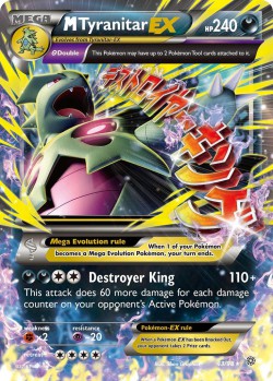 Carte Pokémon: M Tyranitar EX