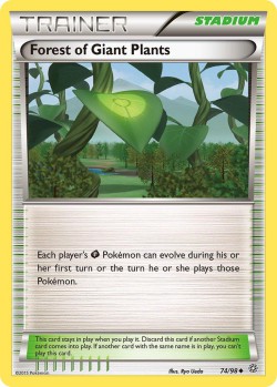 Carte Pokémon: Forest of Giant Plants