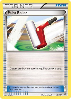 Carte Pokémon: Paint Roller