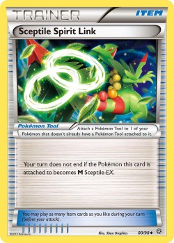 Carte Pokémon: Sceptile Spirit Link