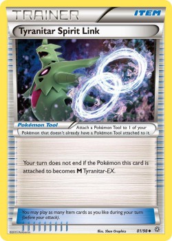 Carte Pokémon: Tyranitar Spirit Link