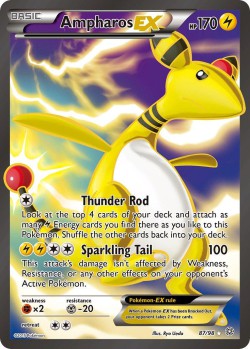 Carte Pokémon: Ampharos EX
