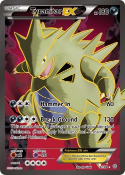 Carte Pokémon: Tyranitar EX