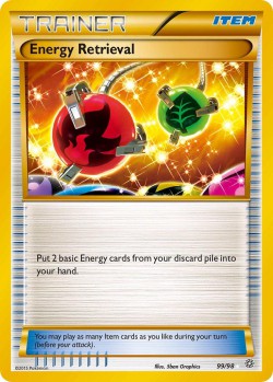 Carte Pokémon: Energy Retrieval