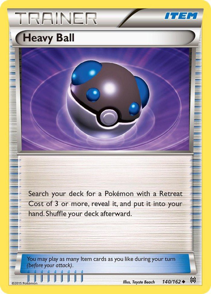 Carte Pokémon: Heavy Ball [Masse Ball]