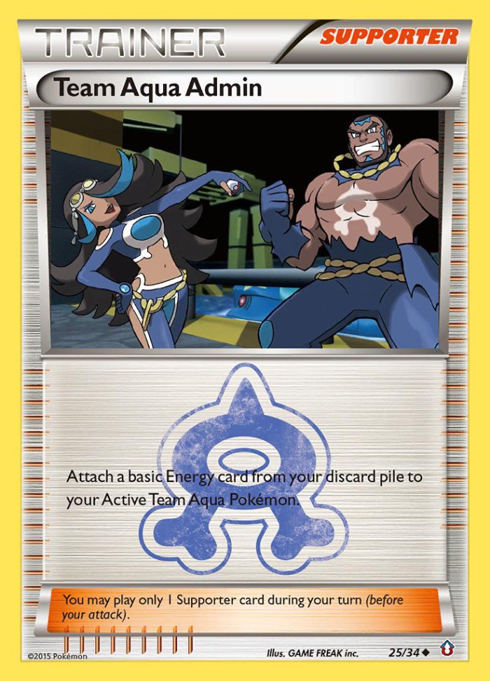 Carte Pokémon: Team Aqua Admin [Admin Team Aqua]