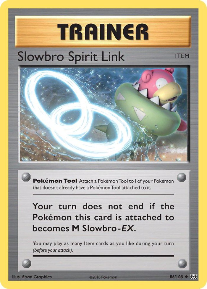 Carte Pokémon: Slowbro Spirit Link [Lien Spirituel Flagadoss]