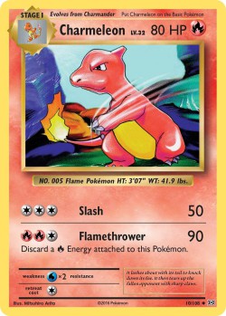 Carte Pokémon: Charmeleon