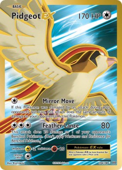 Carte Pokémon: Pidgeot EX