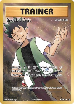 Carte Pokémon: Brock's Grit