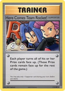 Carte Pokémon: Here Comes Team Rocket!