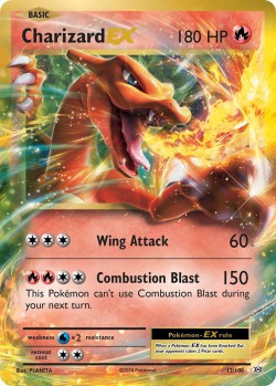 Carte Pokémon: Charizard EX