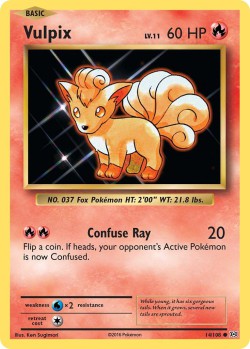 Carte Pokémon: Vulpix