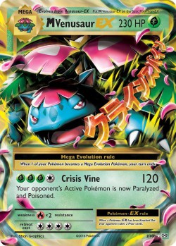 Carte Pokémon: M Venusaur EX