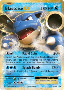Carte Pokémon: Blastoise EX