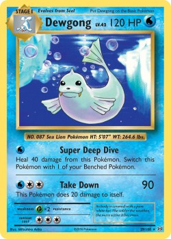 Carte Pokémon: Dewgong