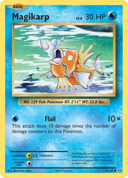 Carte Pokémon: Magikarp