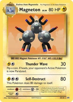 Carte Pokémon: Magneton