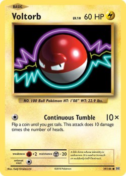 Carte Pokémon: Voltorb