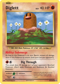 Carte Pokémon: Diglett