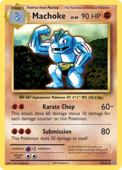 Carte Pokémon: Machoke