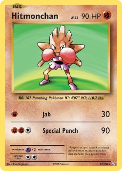 Carte Pokémon: Hitmonchan