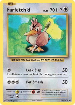 Carte Pokémon: Farfetch'd