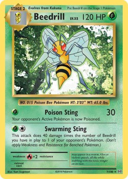 Carte Pokémon: Beedrill