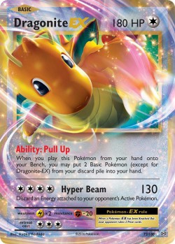 Carte Pokémon: Dragonite EX