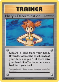 Carte Pokémon: Misty's Determination