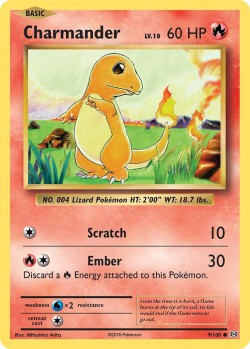 Carte Pokémon: Charmander