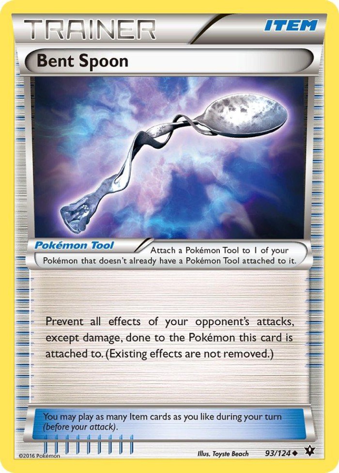 Carte Pokémon: Bent Spoon [Cuiller Déformée]