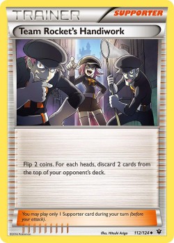 Carte Pokémon: Team Rocket's Handiwork