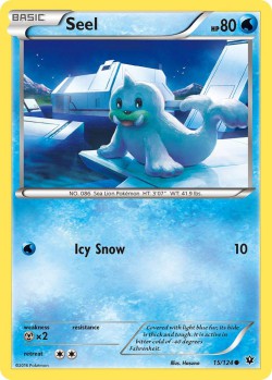 Carte Pokémon: Seel