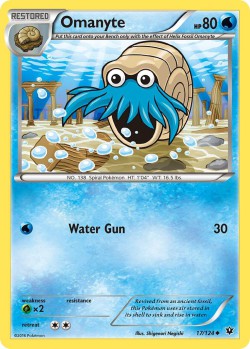 Carte Pokémon: Omanyte