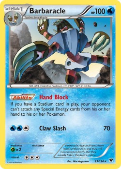 Carte Pokémon: Barbaracle