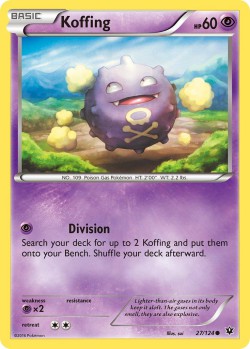 Carte Pokémon: Koffing