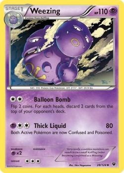 Carte Pokémon: Weezing