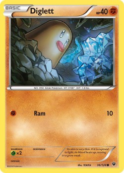 Carte Pokémon: Diglett