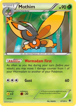 Carte Pokémon: Mothim