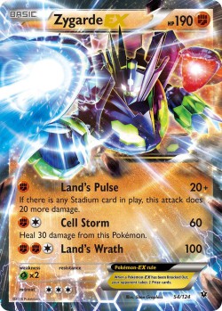 Carte Pokémon: Zygarde EX