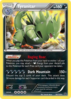 Carte Pokémon: Tyranitar