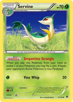 Carte Pokémon: Servine