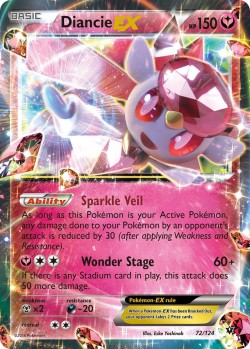 Carte Pokémon: Diancie EX