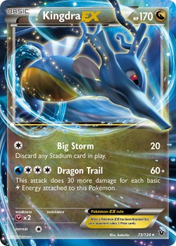 Carte Pokémon: Kingdra EX